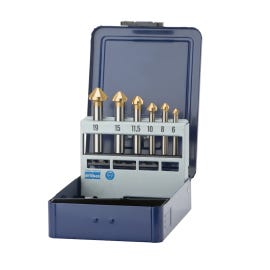 90° 3 Flute HSS Tin Coated Countersink Sets (Orion)