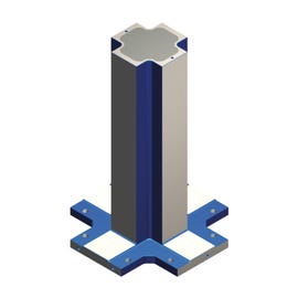 Completely Machined Cross Cube Tombstone - ART57C (Gerardi)